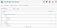 intranet instellen in joomla